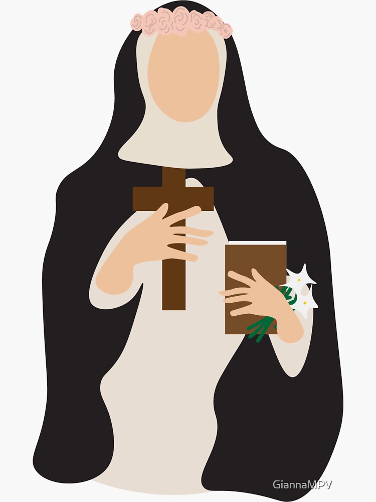 "St. Rose of Lima" Sticker for Sale by GiannaMPV Redbubble