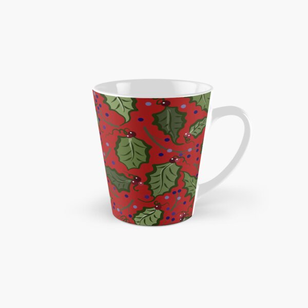Item preview, Holly Leaves and Blue Berries Repeat Pattern by Cherie(c)2022 designed and sold by CheriesArt.