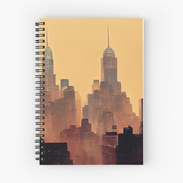 Item preview, Panoramic illustration of New York city designed and sold by justinasv775.