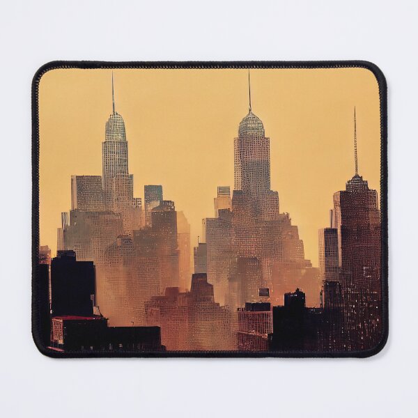 Item preview, Panoramic illustration of New York city designed and sold by justinasv775.