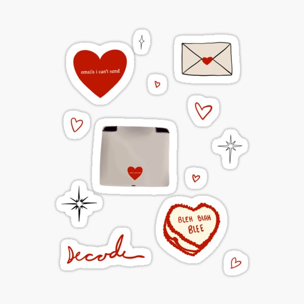 Emails I Can't Send  Sticker