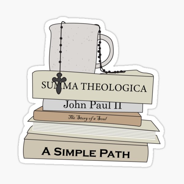 Item preview, Catholic Book Stack designed and sold by GiannaMPV.