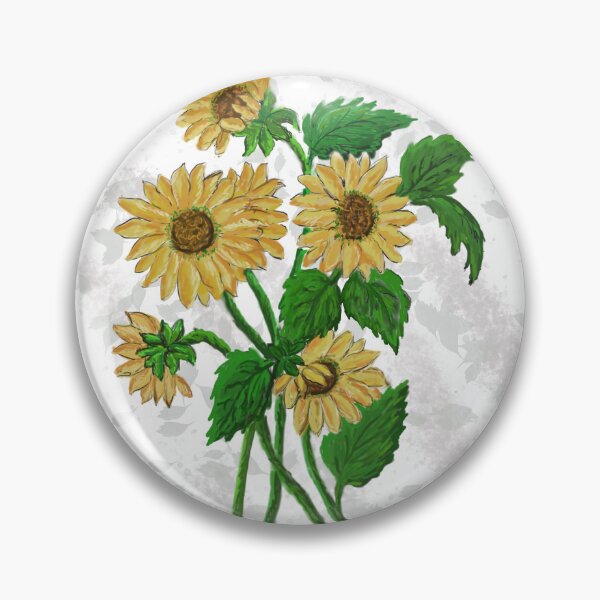 Item preview, Sunflowers design art print designed and sold by GinaDesignUK.