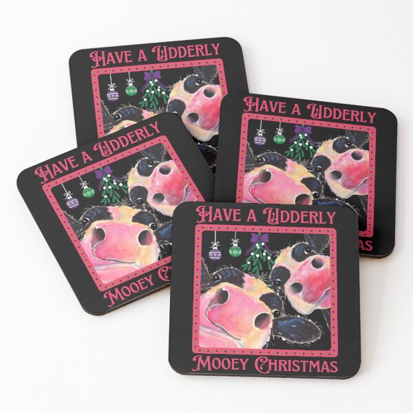 Item preview, Have an Udderly Mooey Christmas designed and sold by BluePlanetMerch.