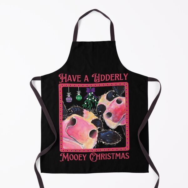 Item preview, Have an Udderly Mooey Christmas designed and sold by BluePlanetMerch.