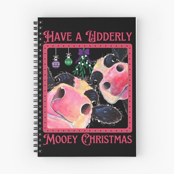 Item preview, Have an Udderly Mooey Christmas designed and sold by BluePlanetMerch.