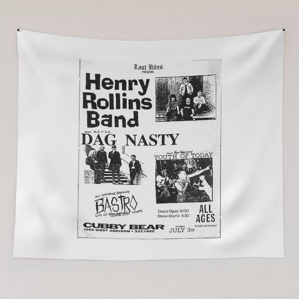 Item preview, Henry Rollins Band Punk Show Flyer with Dag Nasty designed and sold by Dennis Purcell.
