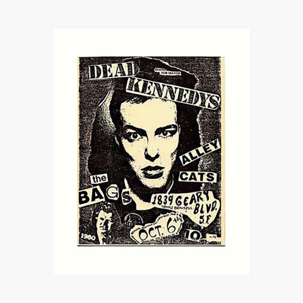 Dead Kennedys Punk Show Flyer