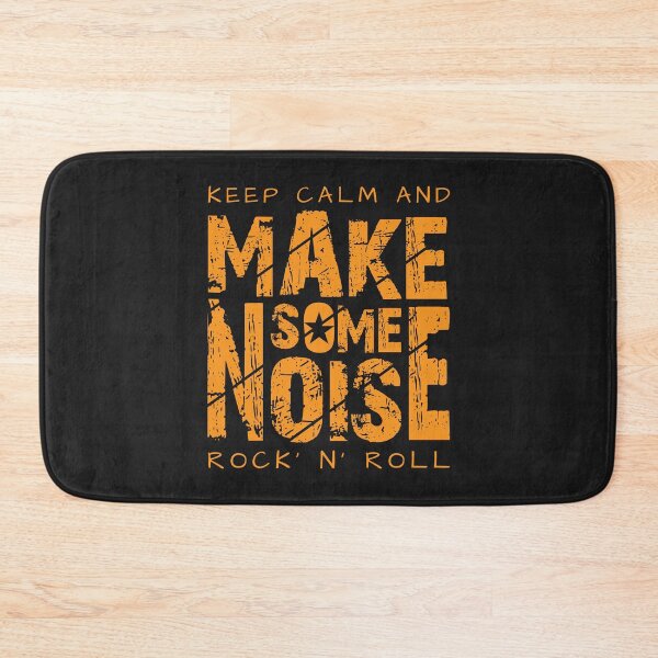 Item preview, Keep Calm And Make Some Noise Rock N' Roll designed and sold by aiartoday.