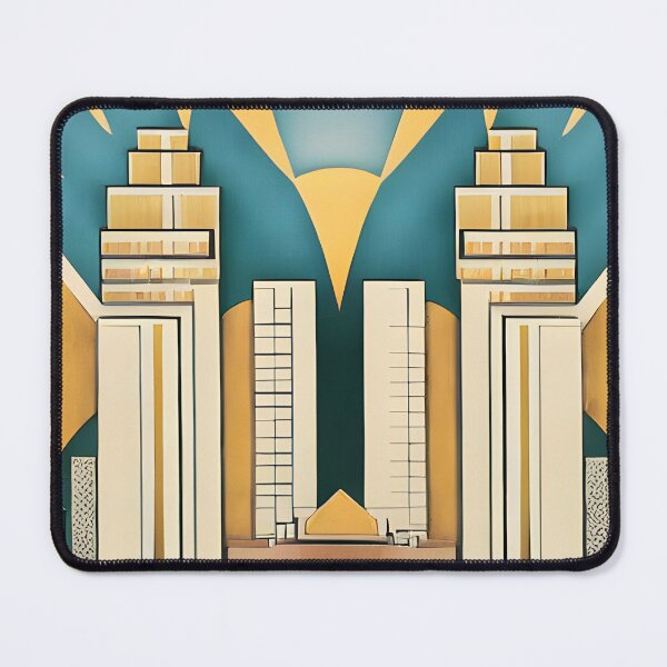 Item preview, Art Deco Buildling designed and sold by Kauila-AI.