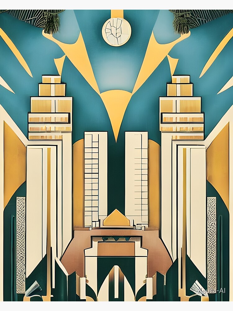 アート・デザイン・音楽 ART DECO POSTERS New Orleans Jazz 22x30 Art Deco Print Music Hand Numbered