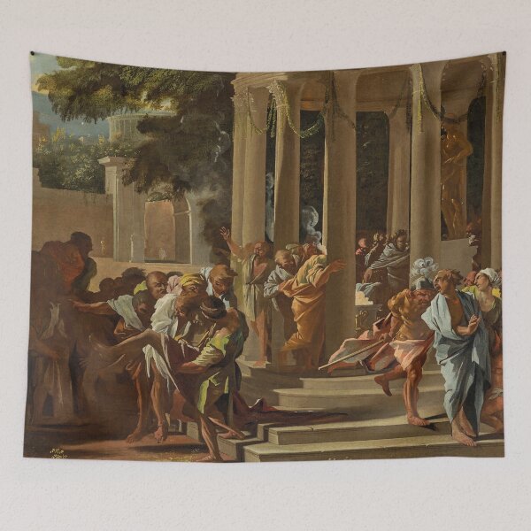 Item preview, The Death of Sinorix | Pietro Testa Il Lucchesino | 1640 Greek Mythology Art designed and sold by CJET.