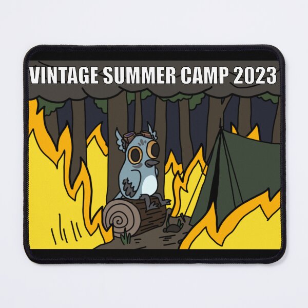 Item preview, This is Fine - Vintage Summer Camp 2023 designed and sold by Cauliflander.