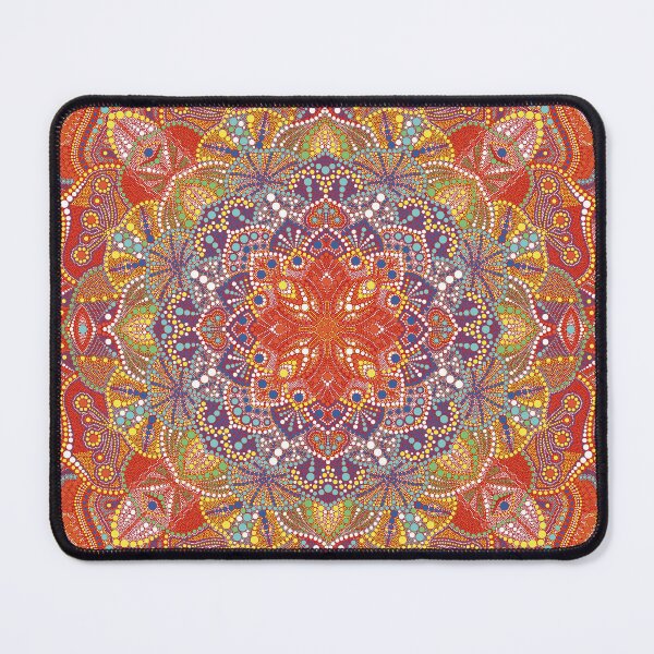Item preview, Lotus dot mandala designed and sold by DomaDoma.