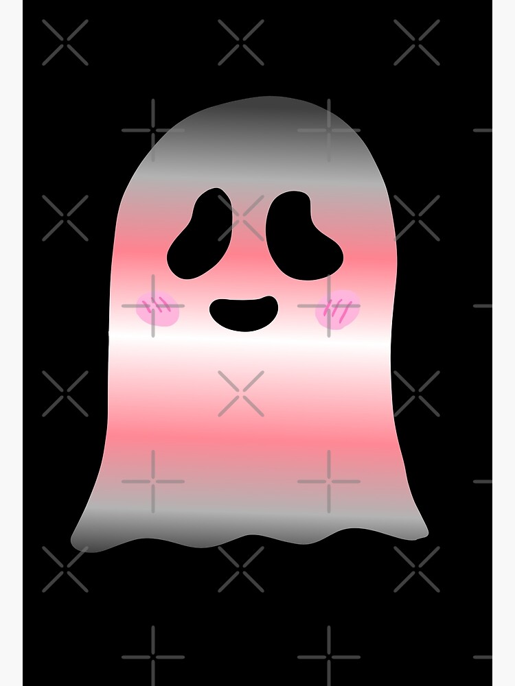 Demigirl Pride Cute Kawaii Cartoon Ghost Poster For Sale By Scoutisnothere Redbubble 5577