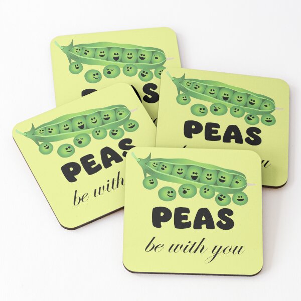 Item preview, PEAS be with you designed and sold by HippieGran.