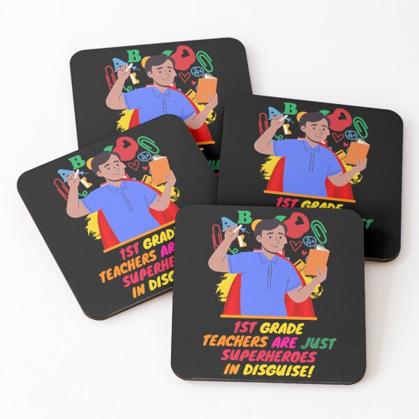 Item preview, Superhero 1st Grade Teacher Appreciation designed and sold by superteachers.