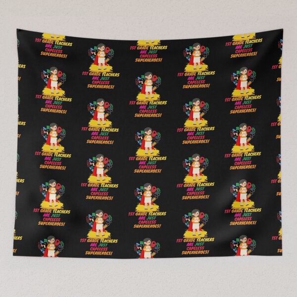 Item preview, Superhero First Grade Teacher Appreciation designed and sold by superteachers.