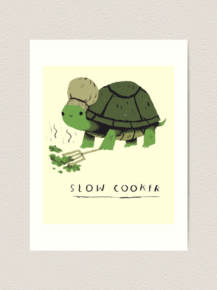 Alternate view of slow cooker Art Print