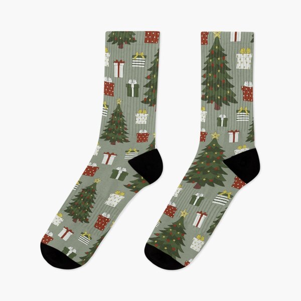 Artikelvorschau, Weihnachtsbaum und Geschenkmuster entworfen und verkauft von EngineerGoC.