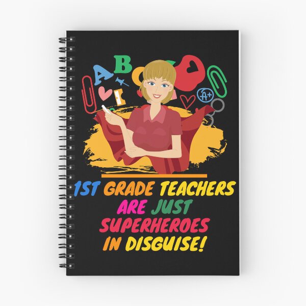 Item preview, Superhero First Grade Teacher Appreciation designed and sold by superteachers.