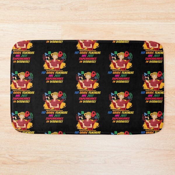 Item preview, Superhero First Grade Teacher Appreciation designed and sold by superteachers.