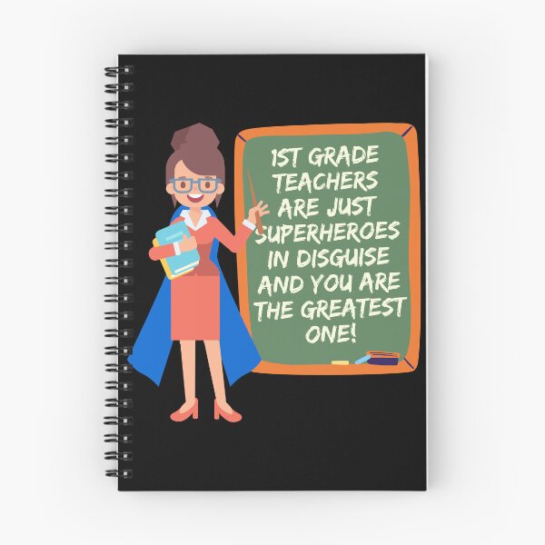 Item preview, Superhero First Grade Teacher Appreciation designed and sold by superteachers.