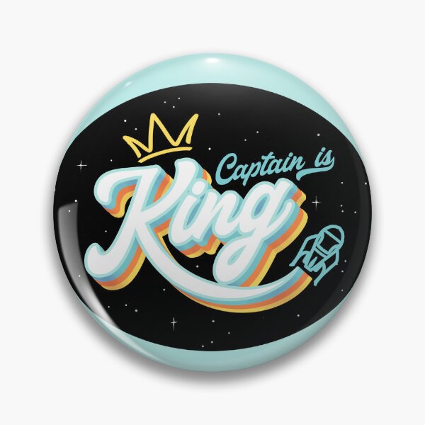 Item preview, Captain is King designed and sold by captain-hooks.
