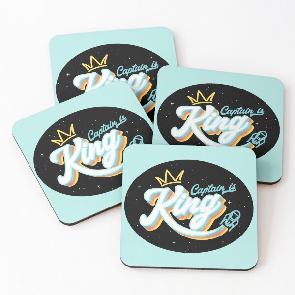 Item preview, Captain is King designed and sold by captain-hooks.