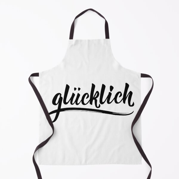 Item preview, Glücklich. German text: Happy. designed and sold by pidzam4e.