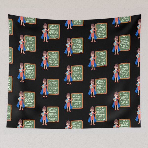Item preview, Superhero First Grade Teacher Appreciation designed and sold by superteachers.