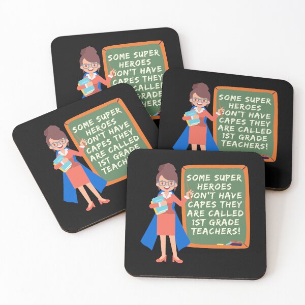 Item preview, Superhero First Grade Teacher Appreciation designed and sold by superteachers.