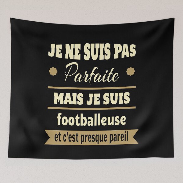Item preview, Not perfect but soccer player humor designed and sold by la-petite-folie.