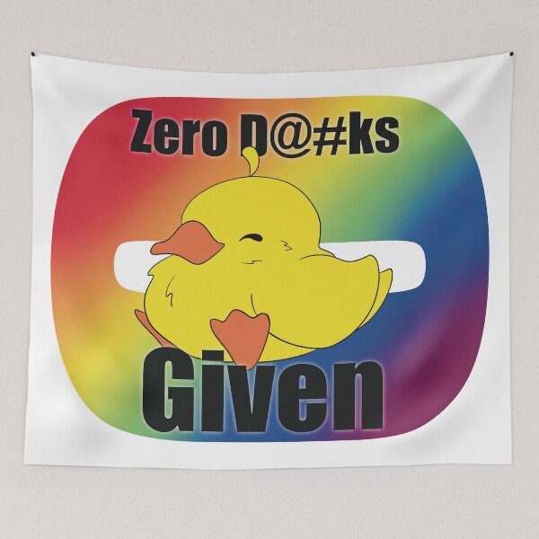 Item preview, Zero ducks given (rainbow) designed and sold by ACID-REIGN.