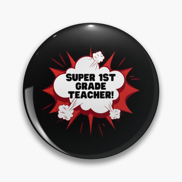 Item preview, Superhero First Grade Teacher Appreciation designed and sold by superteachers.