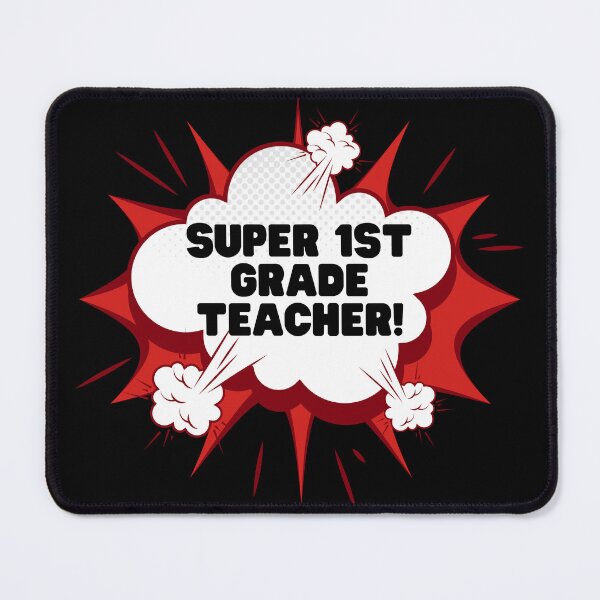 Item preview, Superhero First Grade Teacher Appreciation designed and sold by superteachers.
