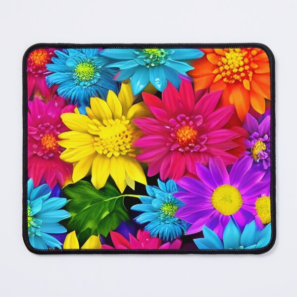 Item preview, Colorful Dahlia Flowers Background designed and sold by The Love Quill.