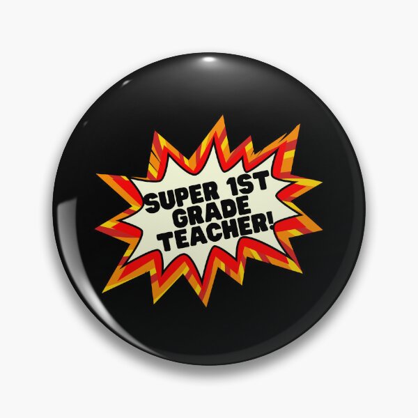 Item preview, Superhero First Grade Teacher Appreciation designed and sold by superteachers.