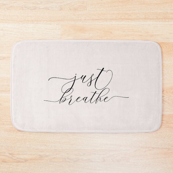 Item preview, Just Breathe designed and sold by UrbanEpiphany.