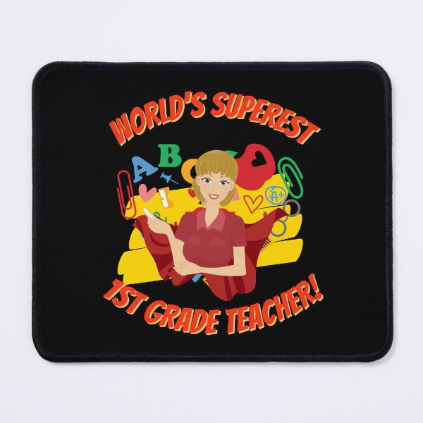 Item preview, Superhero First Grade Teacher Appreciation designed and sold by superteachers.