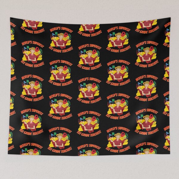 Item preview, Superhero First Grade Teacher Appreciation designed and sold by superteachers.