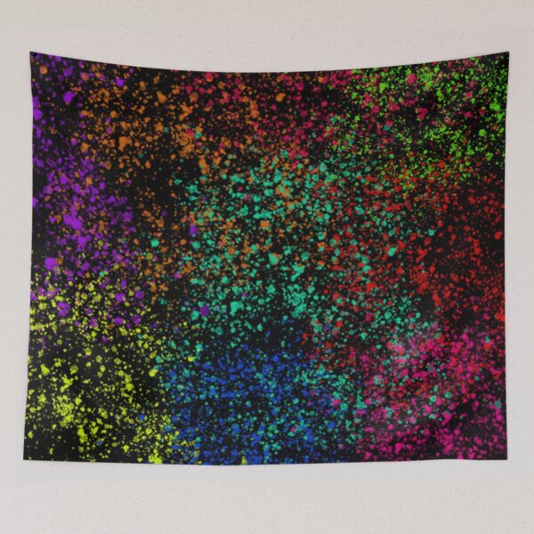Item preview, Multicolor splash pattern designed and sold by cutecrazytshirt.