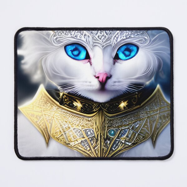 Item preview, knight cat designed and sold by Cyber Pulse.