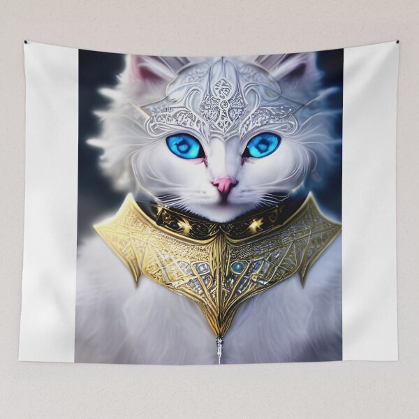 Item preview, knight cat designed and sold by Cyber Pulse.