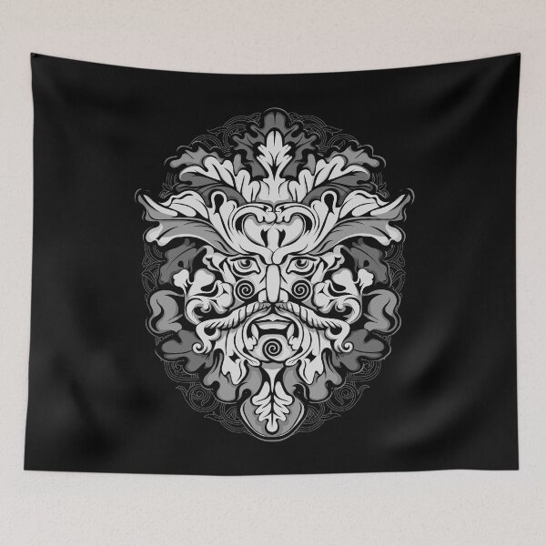 Item preview, Celtic Green Man Scottish Folklore Mythology Pagan Irish designed and sold by BluePagan.