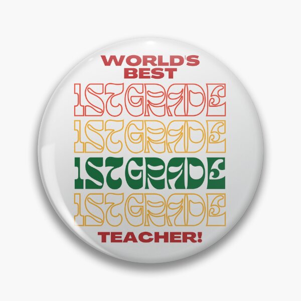 Item preview, Best First Grade Teacher designed and sold by superteachers.