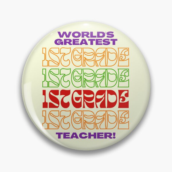 Item preview, Best First Grade Teacher designed and sold by superteachers.