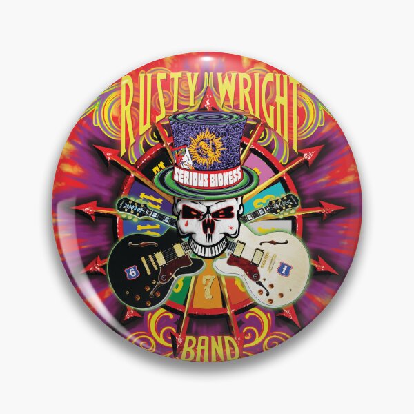 Item preview, RWB Skull and Guitars designed and sold by Rusty Wright.