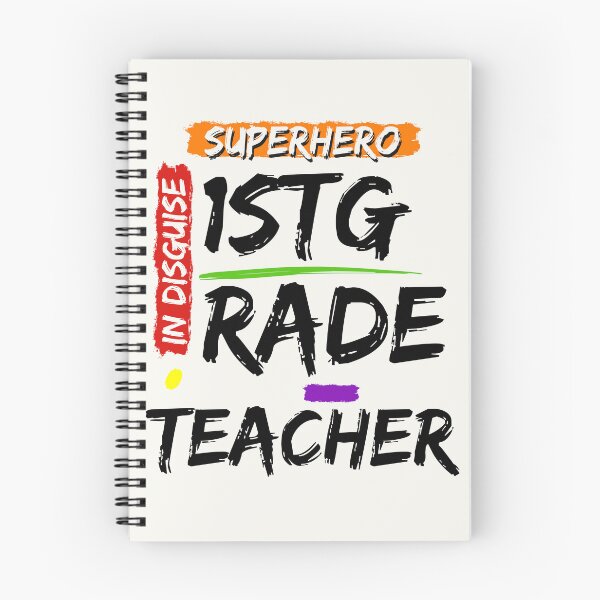Item preview, Superhero First Grade Teacher Appreciation designed and sold by superteachers.