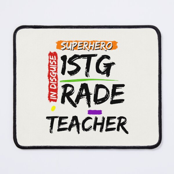 Item preview, Superhero First Grade Teacher Appreciation designed and sold by superteachers.